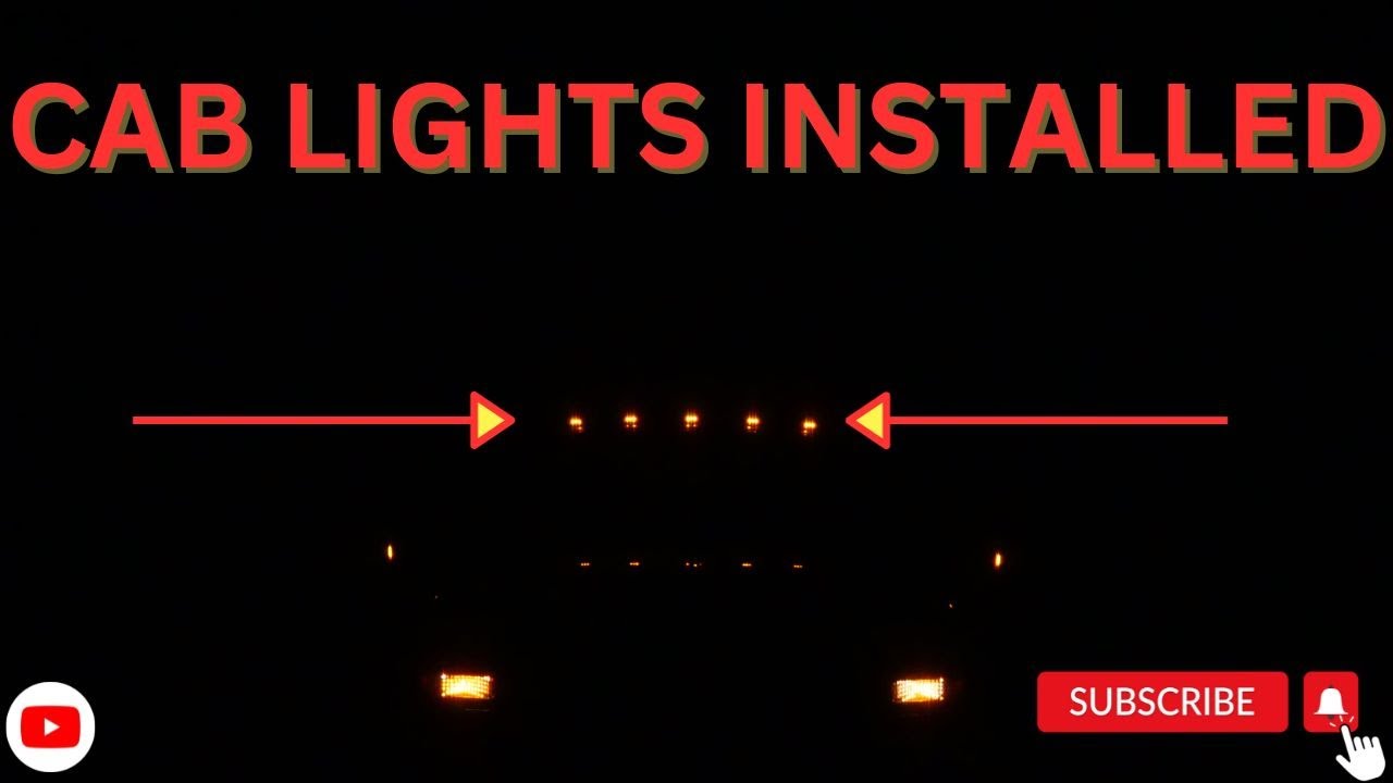 Установка фонарей кабины на Powerstroke 6.0