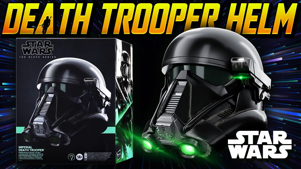 Der neue DEATH TROOPER Helm! Lohnt er sich?! - Star Wars Hasbro Black Series