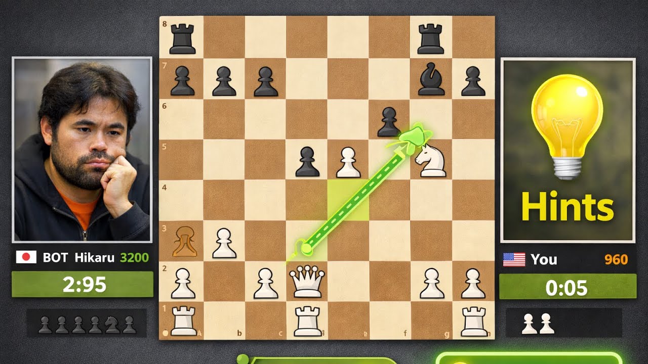 Hikaru Nakamura Vs Hints