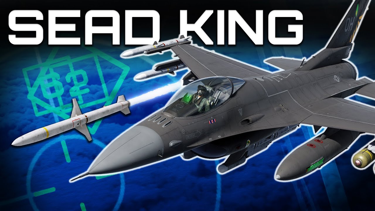 You WON'T BELIEVE the Devastating Power of F-16 in SEAD Missions