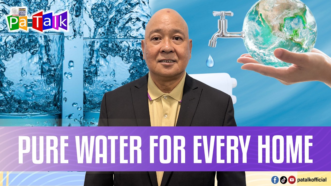 Pa-Talk: Pure water for every home | Usaping hindi plastik | March 12, 2026
