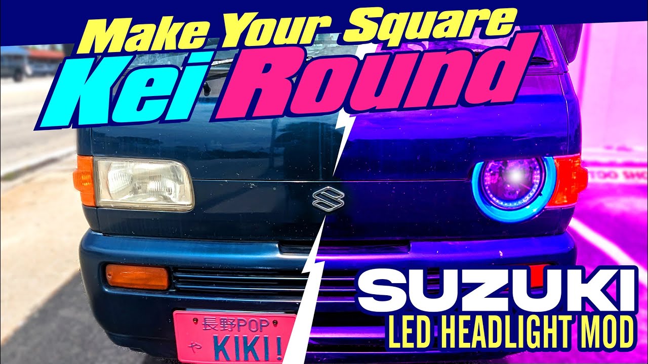 The Impossible Suzuki Carry/Every Mod: Round Headlights! 