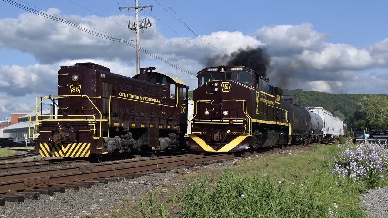 Oil Creek & Titusville Alco Photo Freight Charter