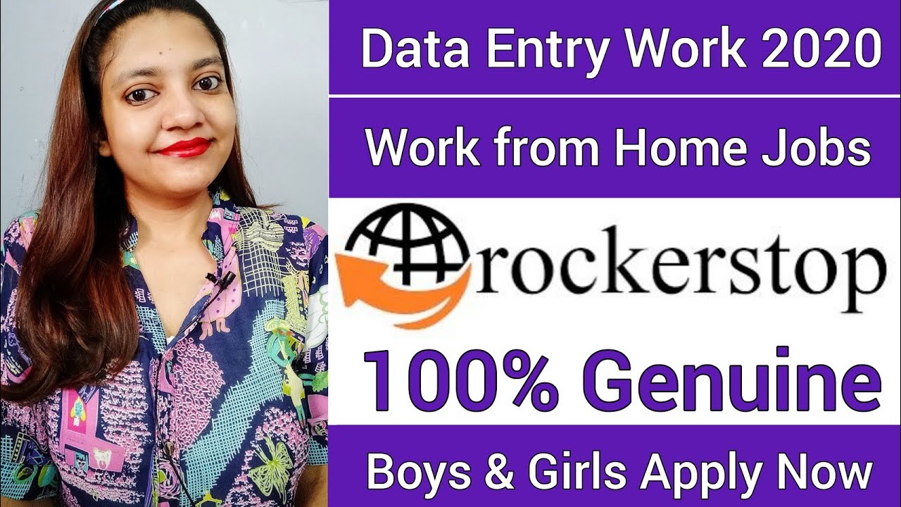 Data Entry Work 2020 | Data Entry Jobs | Work from Home | Data Entry Work from Home | Fresher Jobs