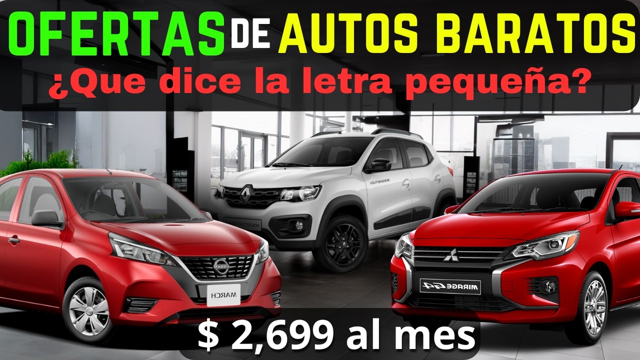 2️⃣ Los 10 Autos Más Baratos en México 2025 🏆 ¡Descubre las mejores ofertas!