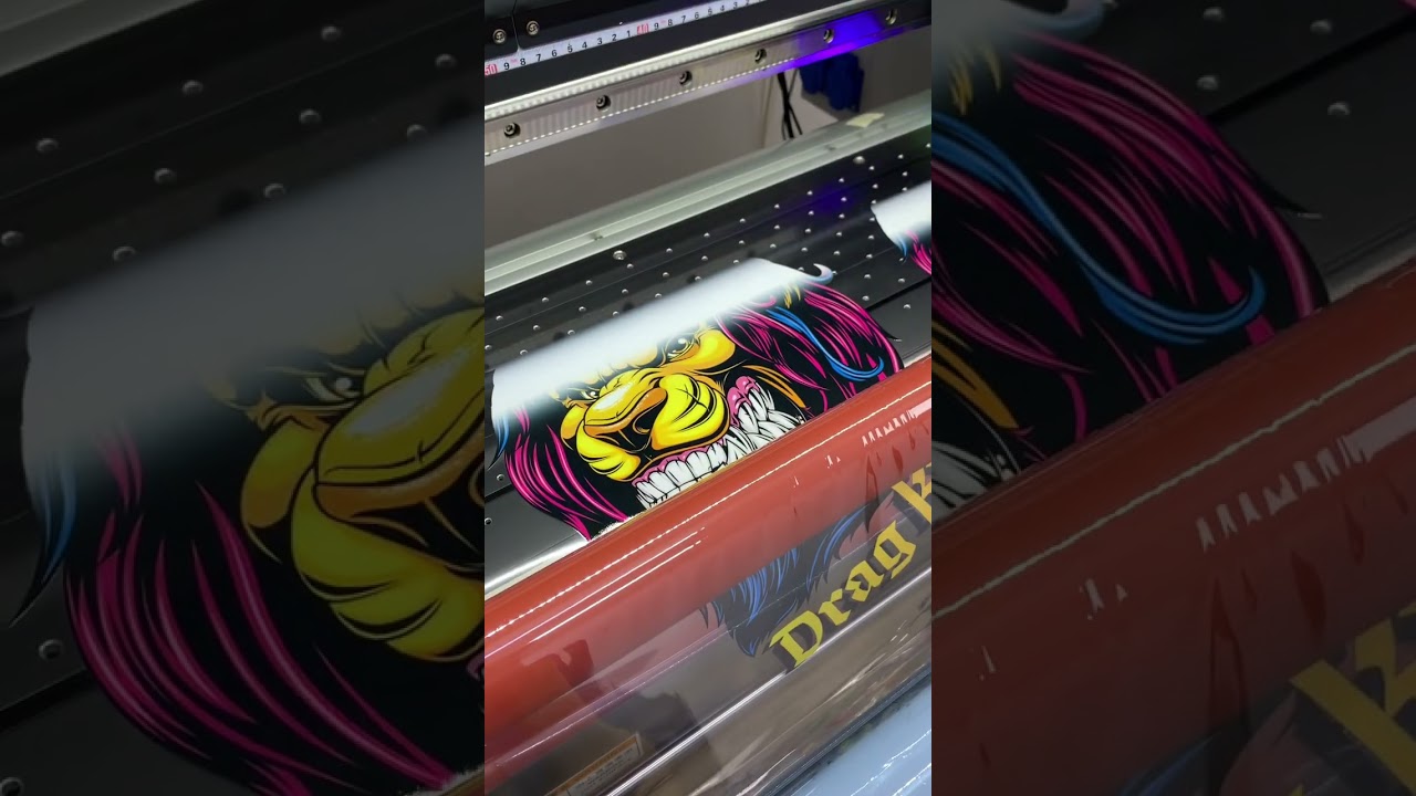 UV DTF принтер для печати трансферных наклеек для твердых поверхностей 30 см Формат А3