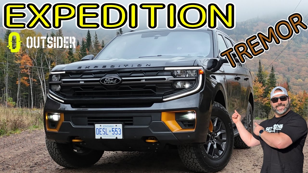 The Ford Expedition Tremor is CONFUSED: Off-Road Beast Meets Tech Showroom Interior!