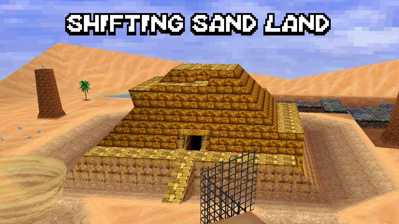 Shifting Sand Land in Mario Kart DS | 4K 60ᶠᵖˢ