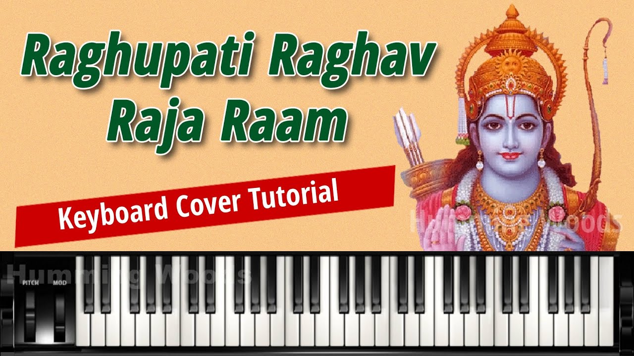 How to Play Raghupati Raghav Raja Ram Keyboard Tutorial || Gandhi Jayanti Special || Humming Woods
