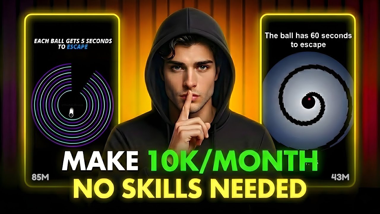 How To Create These VIRAL Bouncing Ball Videos! (In Under 10 Minutes)