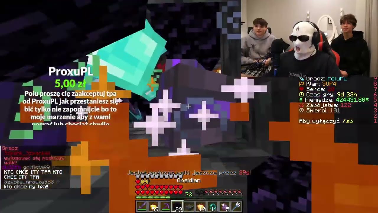 e__s ratuje PoluPL na live ! | Anarchia.gg