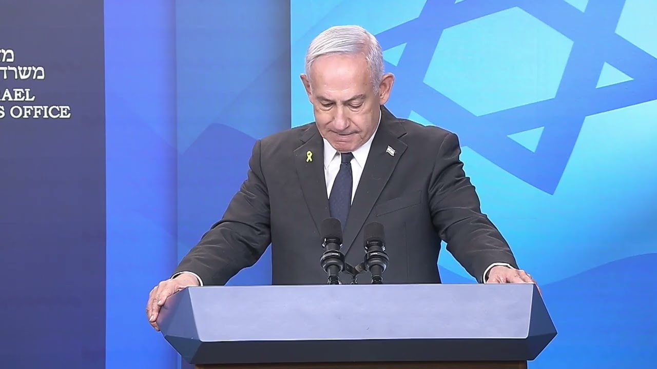 ראש הממשלה נתניהו בהצהרות משותפות עם מזכיר המדינה האמריקני רוביו
