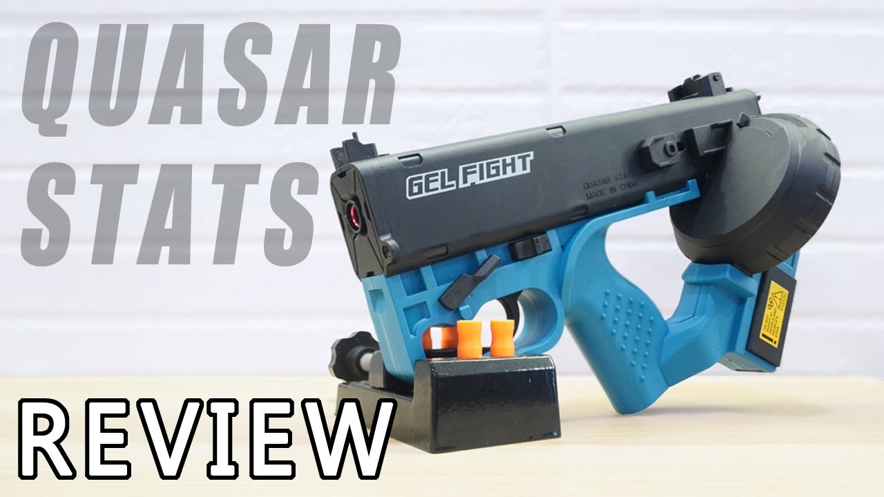 Quasar Stats Cyberpunk 2077 DR12 Gel blaster Review