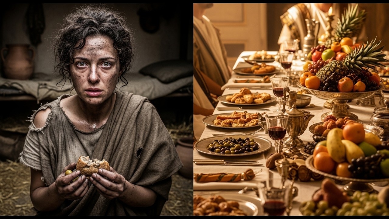 What Romans Really Ate: Rich vs Poor in Ancient Rome (64 AD AI Reconstruction)
