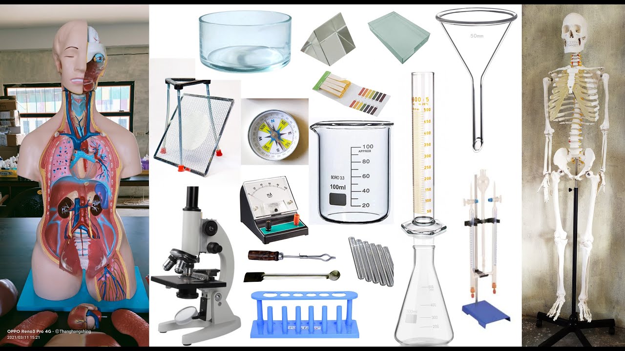 Science Lab Equipments Unboxing