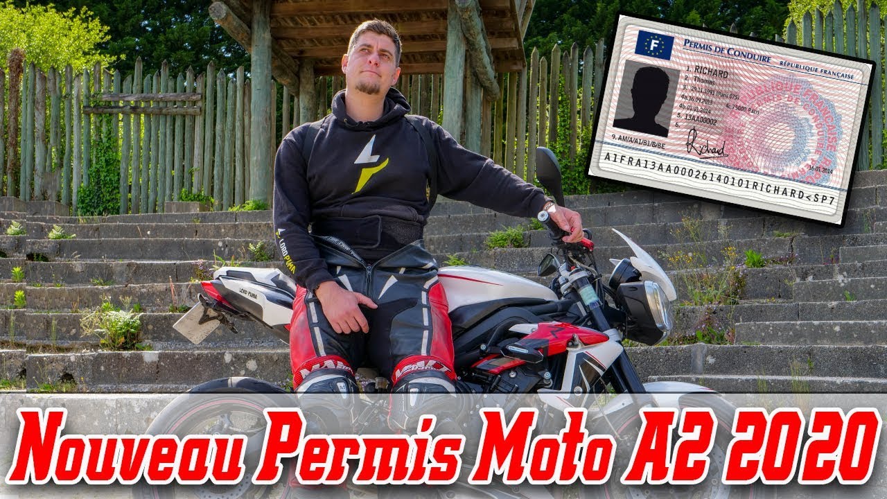 LE NOUVEAU PERMIS A2 MOTO  2020 ? 😨