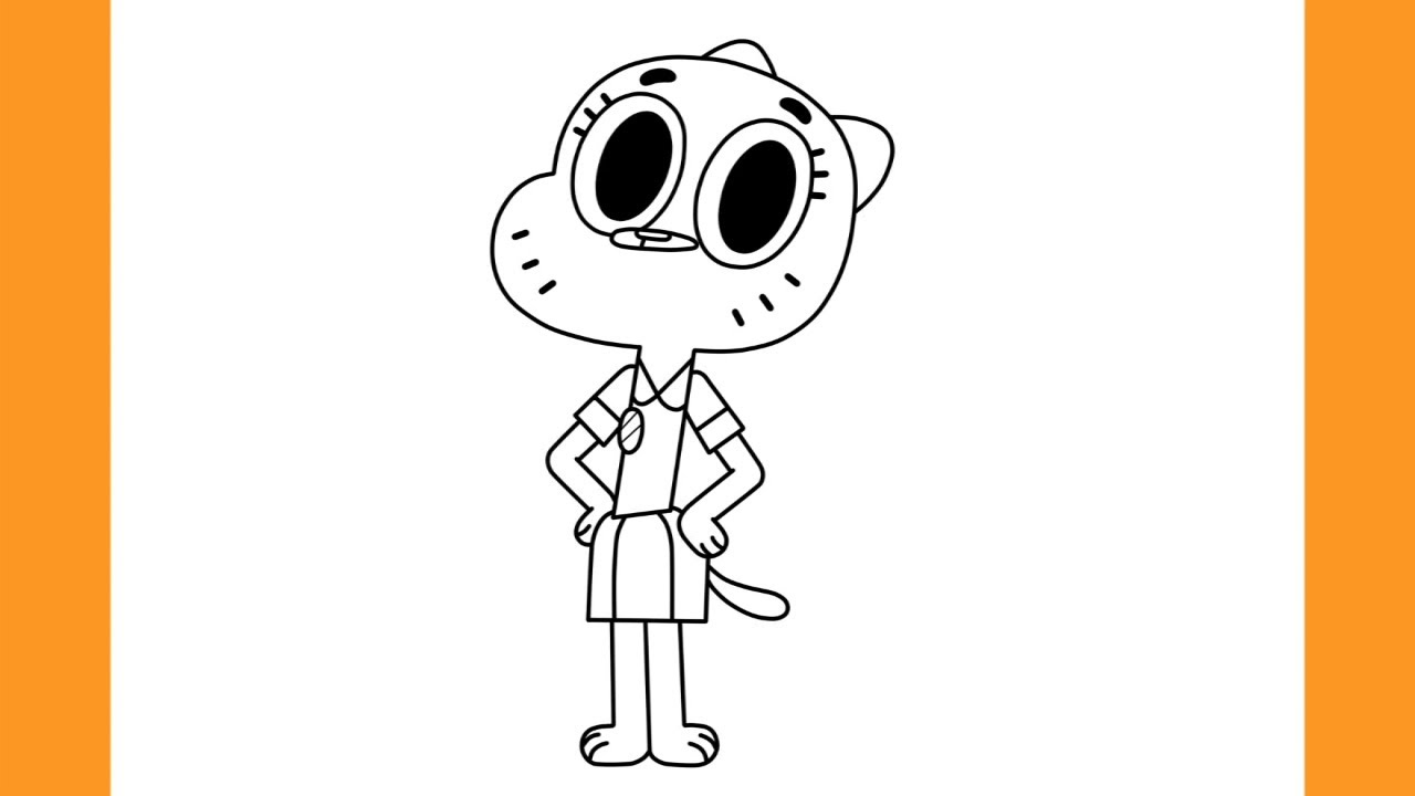How to Draw NICOLE WATTERSON | The Amazing World of Gumball