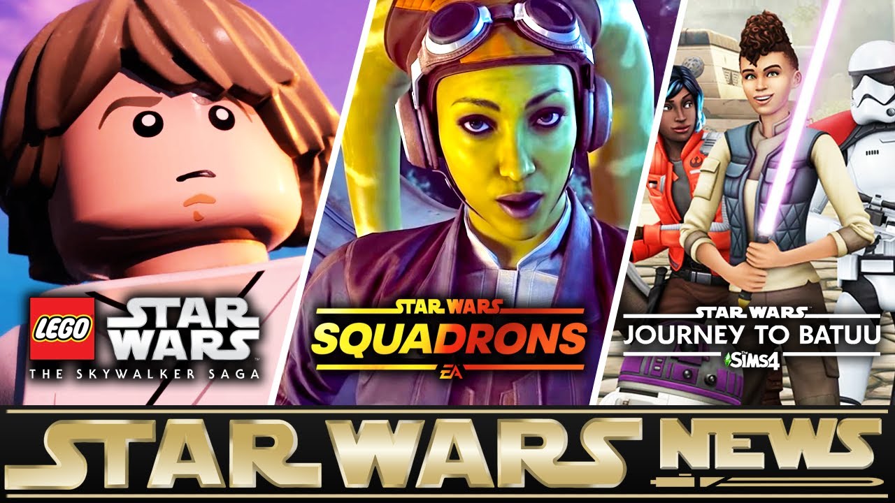 Star Wars News | LEGO Star Wars Delayed + Squadrons Sneak Peak + Sims 4 Game Pack