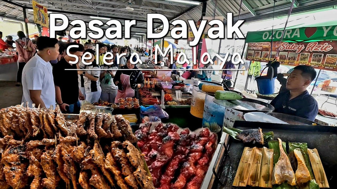 Kuching BÀZAAR RAMADHAN KEM ASKAR BATU8 PENRISSEN FullTour📢Juadah Semenanjung yang special😋