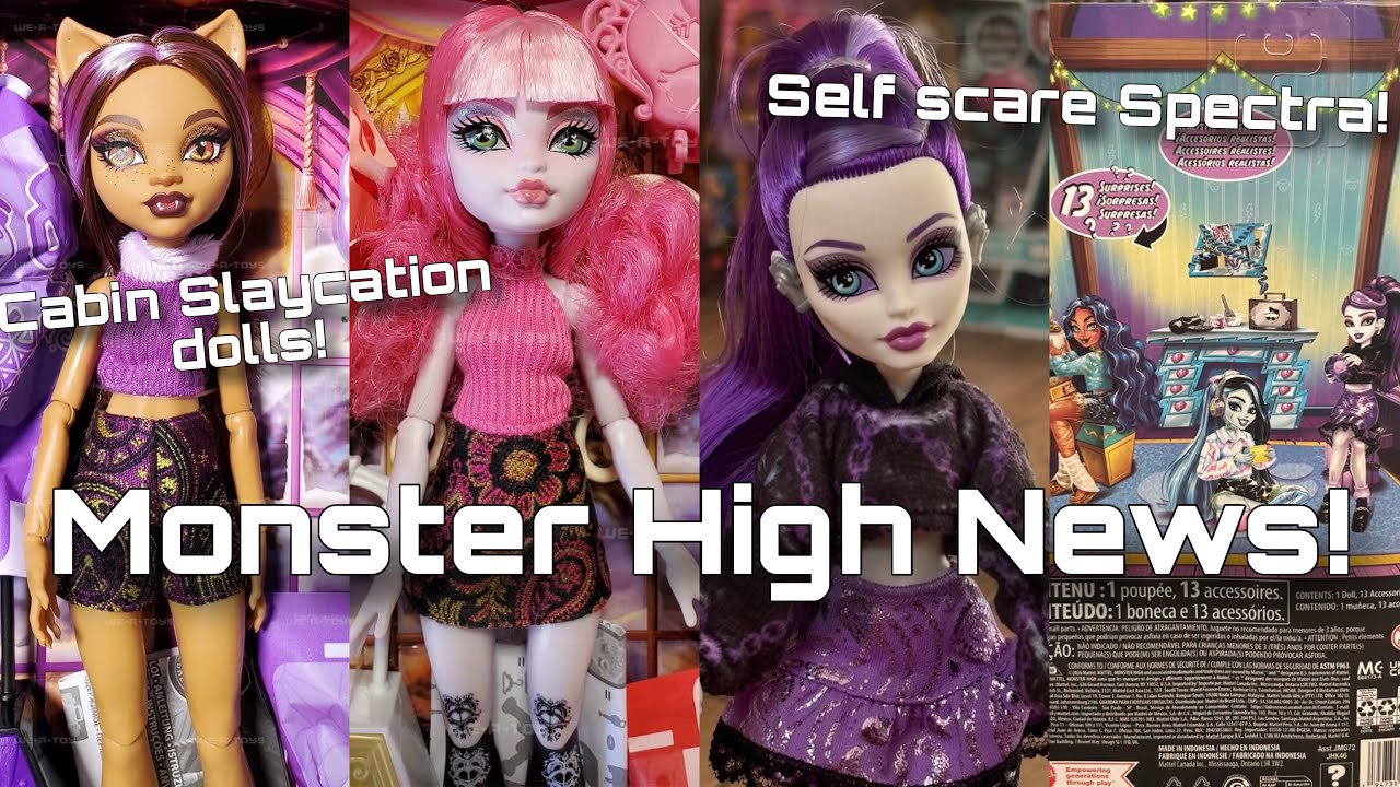 MONSTER HIGH NEWS! Skulltimate Secrets 8 revealed + Self Scare Spectra! Second G3 Cupid!