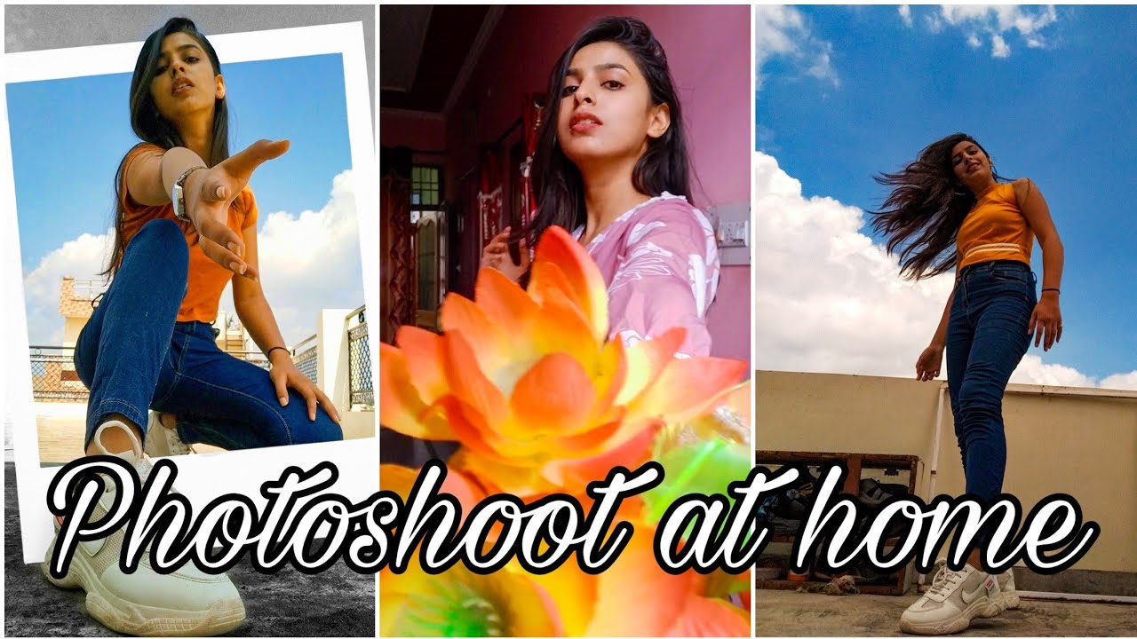 How To Take your own Instagram Pictures At Home Without Tripod | Photoshoot At Home| Blend It Pretty