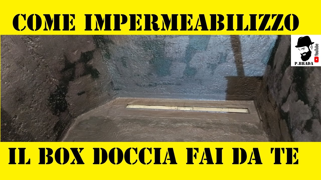 Ristrutturazione bagno - Come impermeabilizzo il box doccia Fai da Te