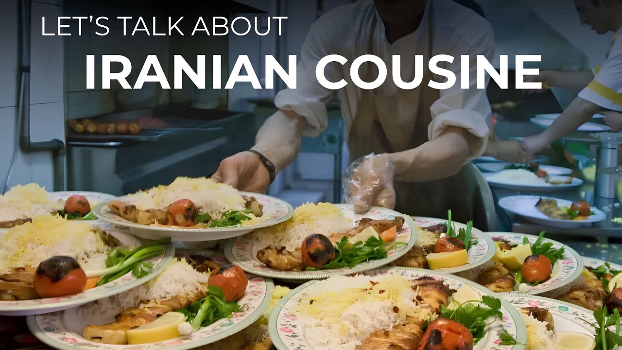 Talking about IRANIAN FOOD🇮🇷 in English | Easy English Speaking Practice 