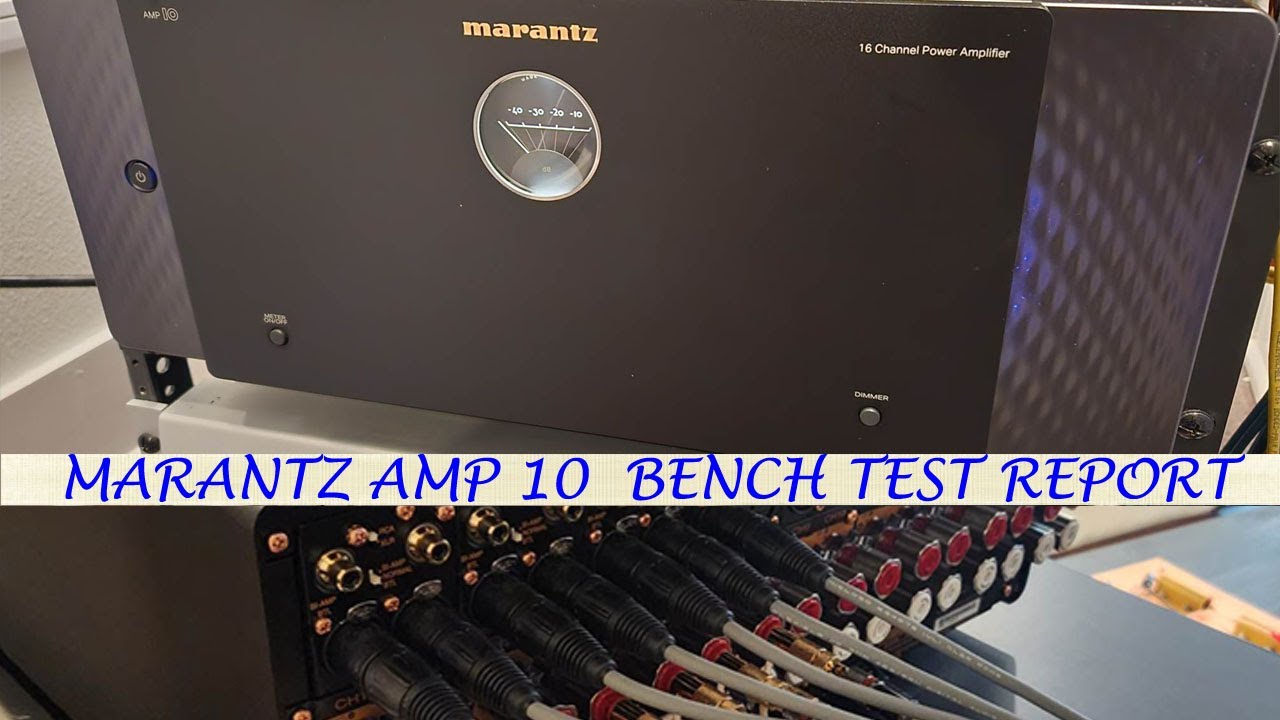 Результаты стендовых испытаний усилителя Marantz AMP 10 200 Вт x 16CH!