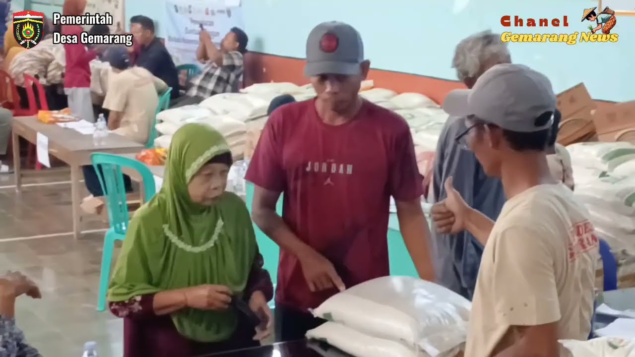 Penyaluran Bansos Beras & Minyak Goreng