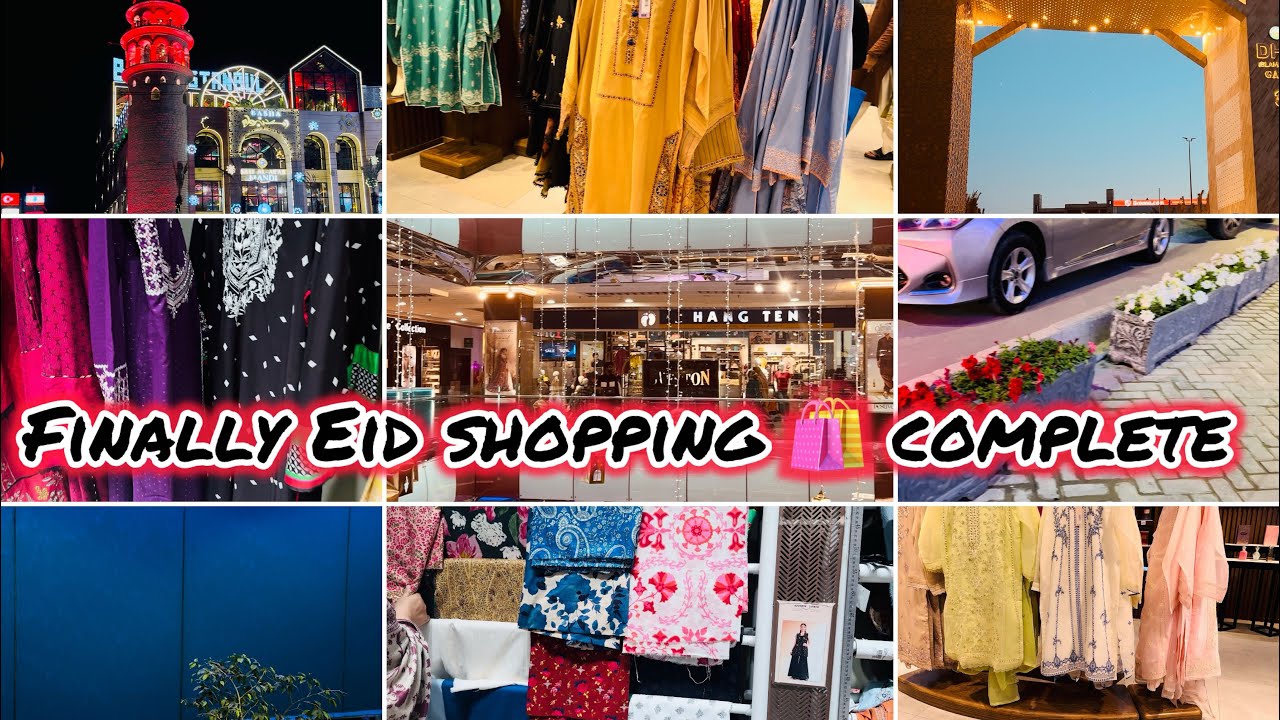 Finally Eid Shopping 🛍️ Complete 😍| Shopping at Centaurus Mall | Ramadan Special