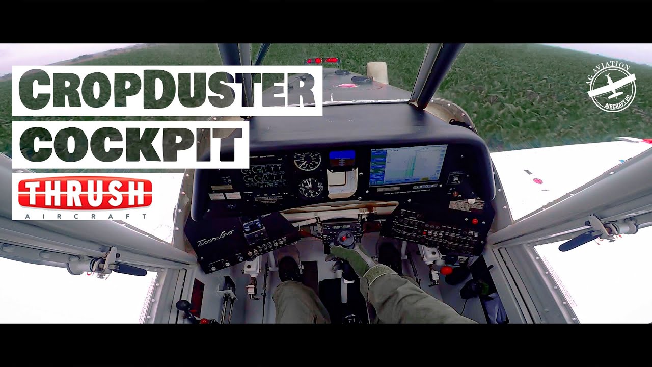 TURBO THRUSH 510P COCKPIT CROPDUSTER ECUADOR