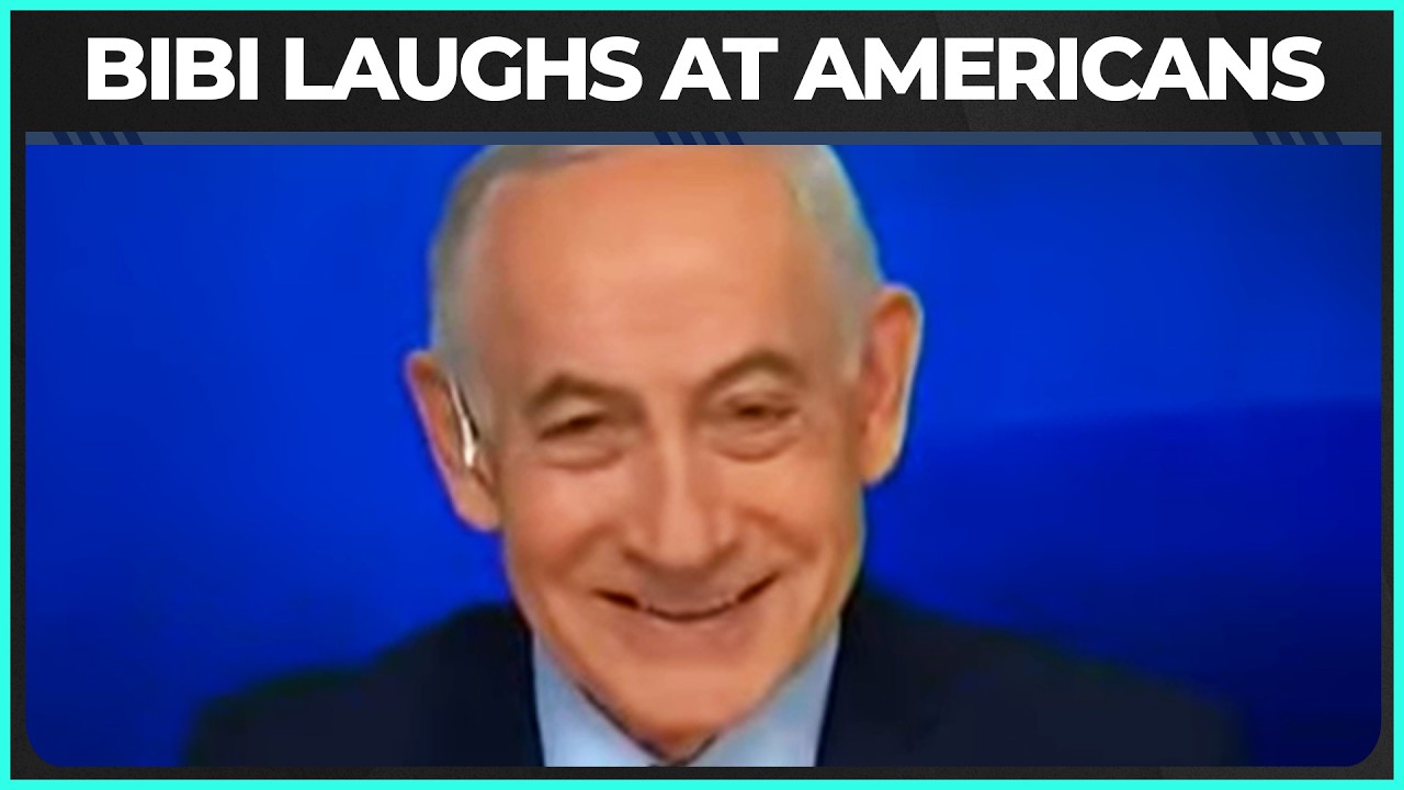 Netanyahu CHUCKLES When Asked If He Forced U.S. Into War