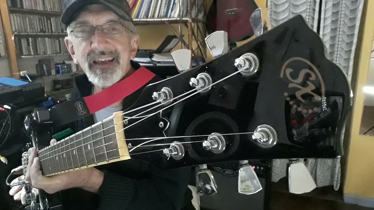Test de guitarra SX mod SG post calibración