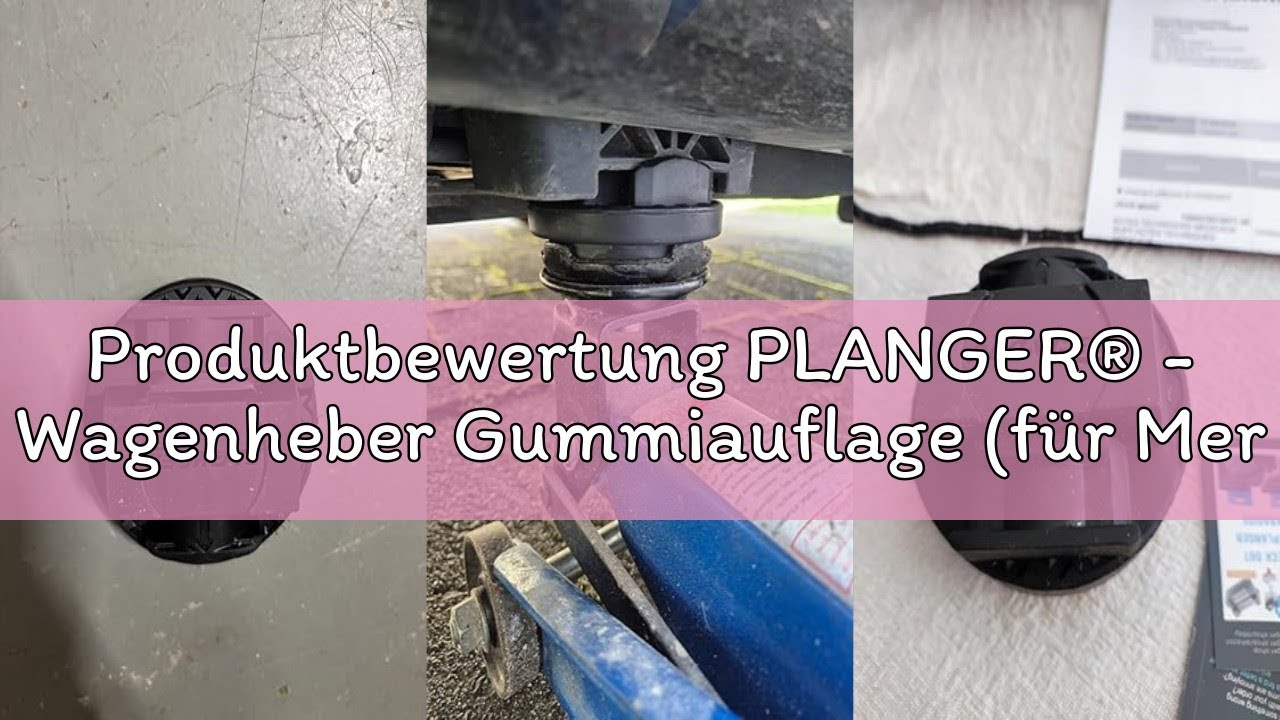 Produktbewertung PLANGER® - Wagenheber Gummiauflage (für Mercedes-Benz) - DAIMND PAD - für Rangierwa