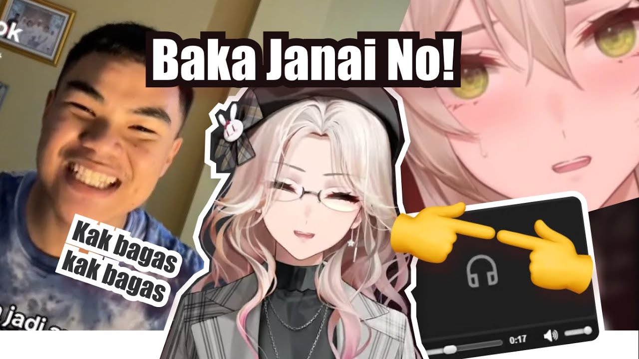 Impersonate dribbble kak bagas sampe Baka janai no!👉👈  | Silvia Valleria [Clip]