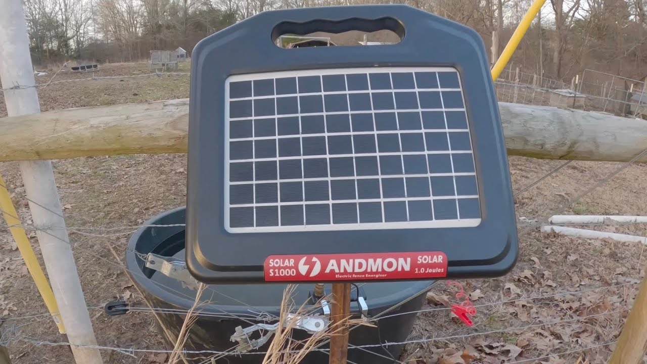 Andmon S1000 solar fence charger from Amazon buy it or not.
