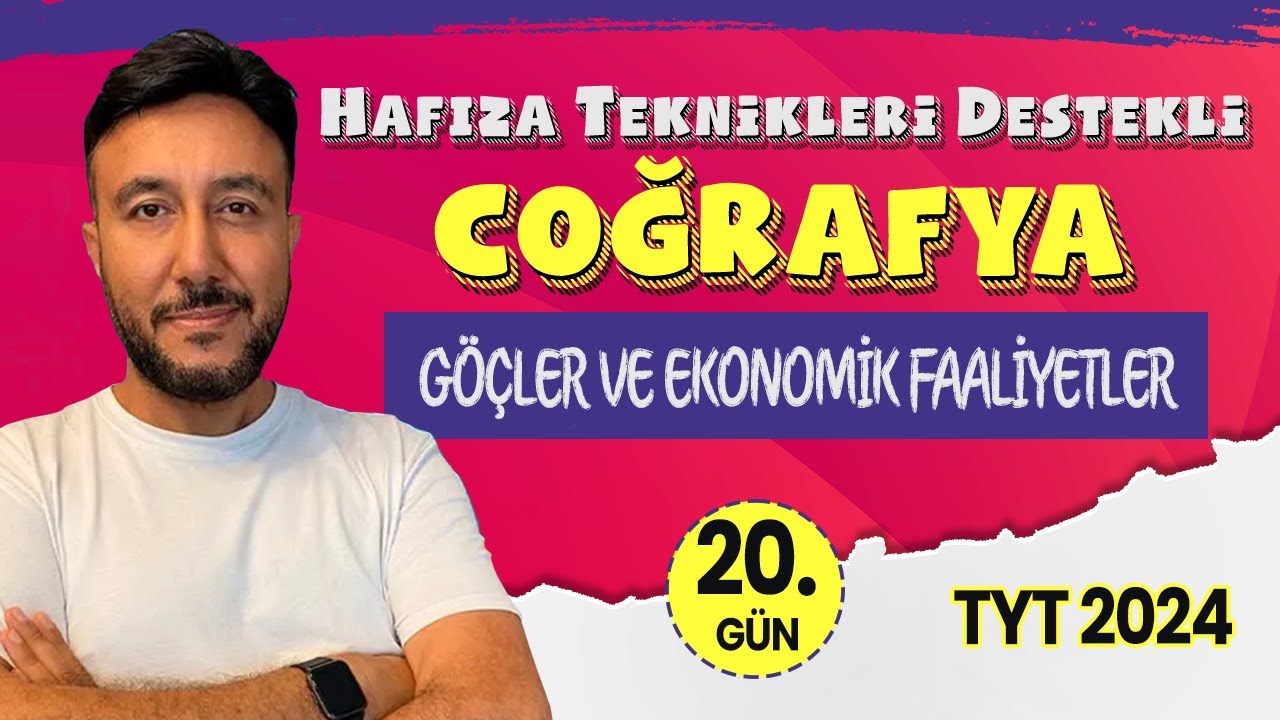 🏆 KAMPPLUS 20. GÜN | Göçler Ve Ekonomik Faaliyetler | Mehmet Eğit  #tyt2024  #tytcoğrafya
