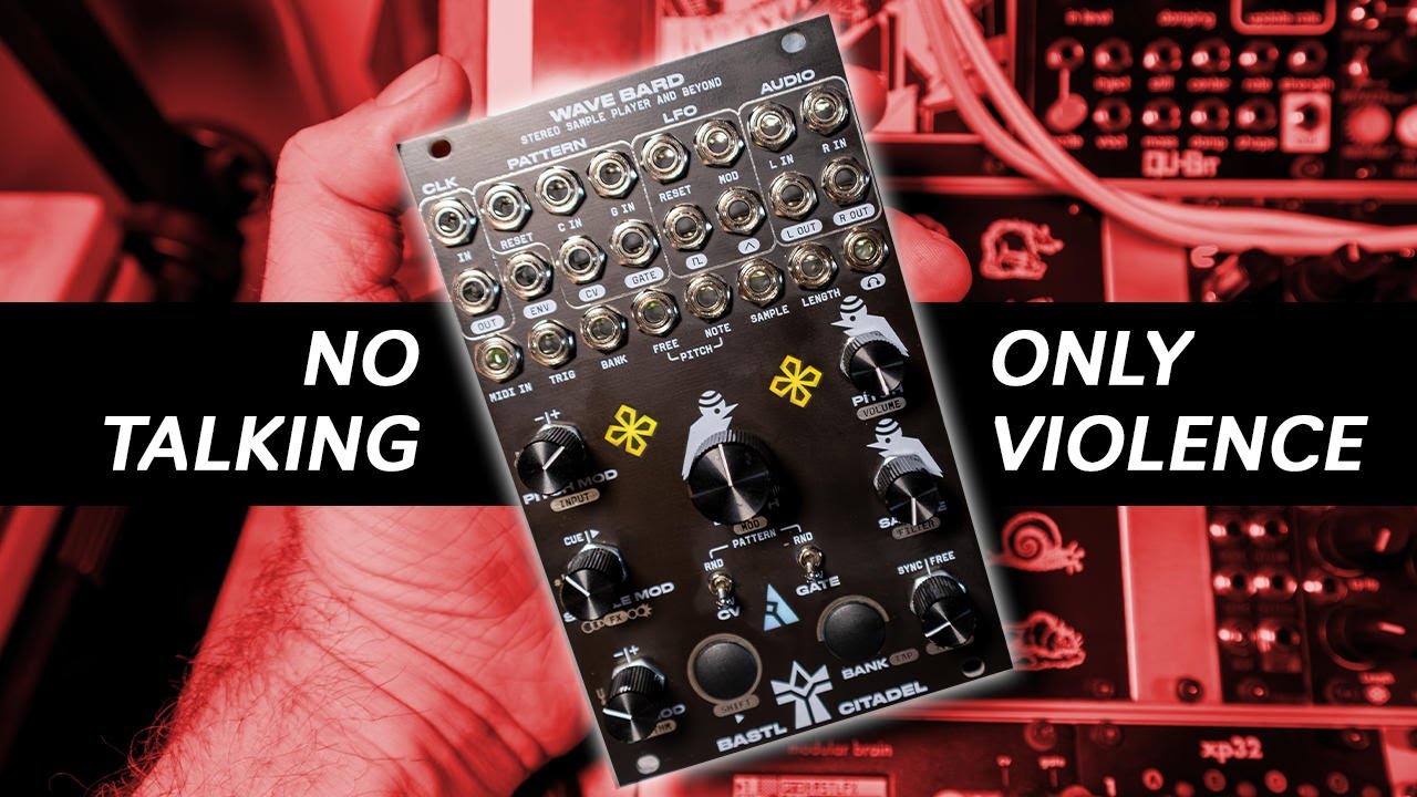 Демонстрационное видео Bastl Citadel Wave Bard Sampler