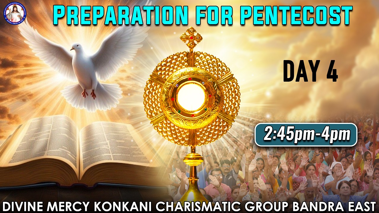 Preparation for Pentecost | DAY 4 | LIVE | 2:45pm-4pm | 16th April 2026