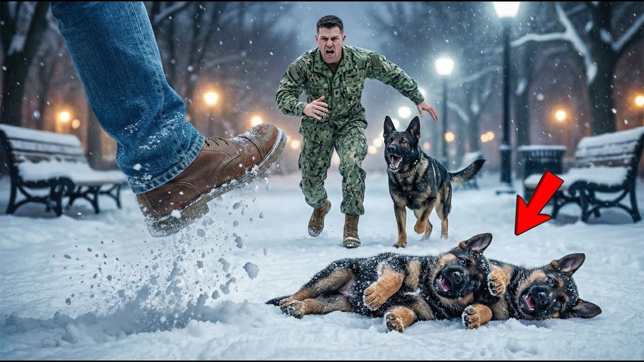 A Drunk Man Hurt Two Puppies — A Navy SEAL’s Choice Changed Everything