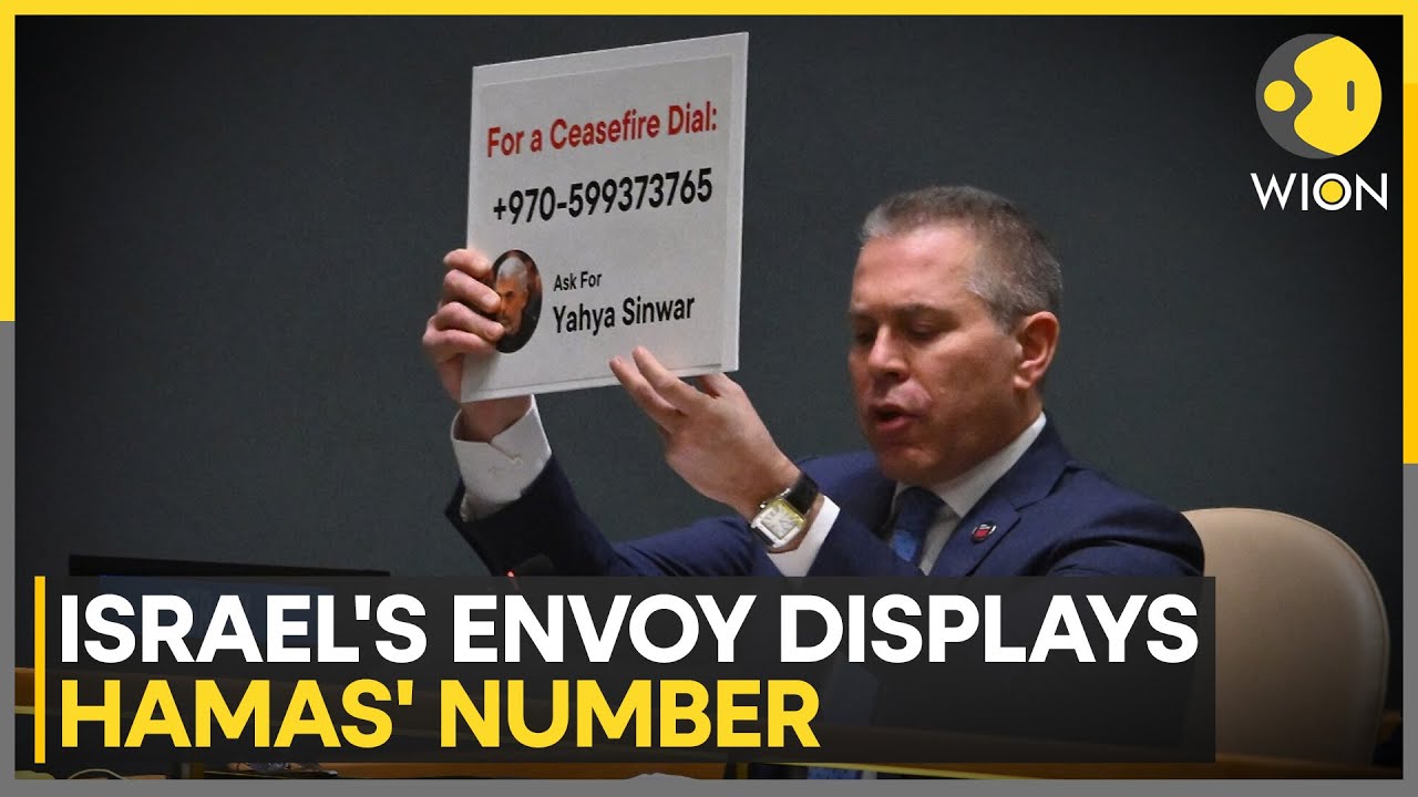 Israel-Hamas war: UN General Assembly votes overwhelmingly in favour of Gaza ceasefire | WION