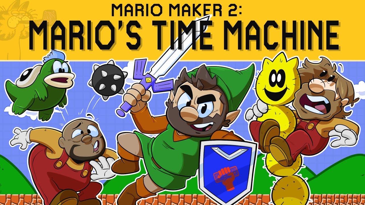 Super Mario Maker 2: Машина времени Марио: Восстание кукурузы | Super Beard Bros