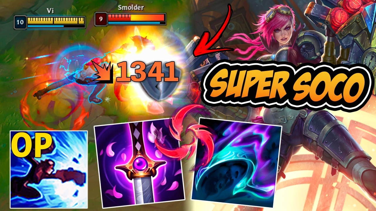 ESSA BUILD DE SUPER SOCO DA VI FICA QUEBRADA DEMAIS