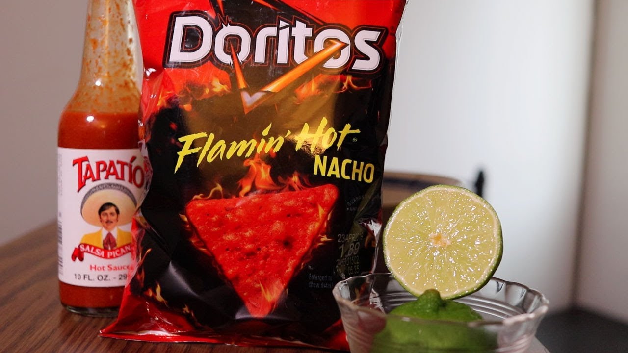 Doritos Flamin Hot Chips - The BEST Way to Eat Them!!