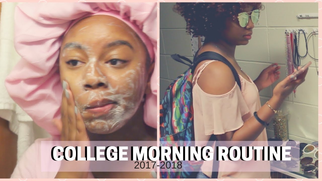 REAL COLLEGE MORNING ROUTINE