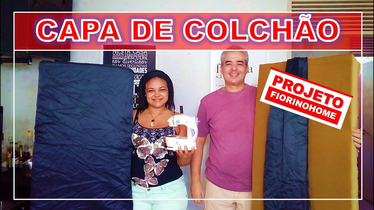 CAPA DOS COLCHÕES DA FIORINO MOTORHOME - COMO FIZEMOS PASSO A PASSO.