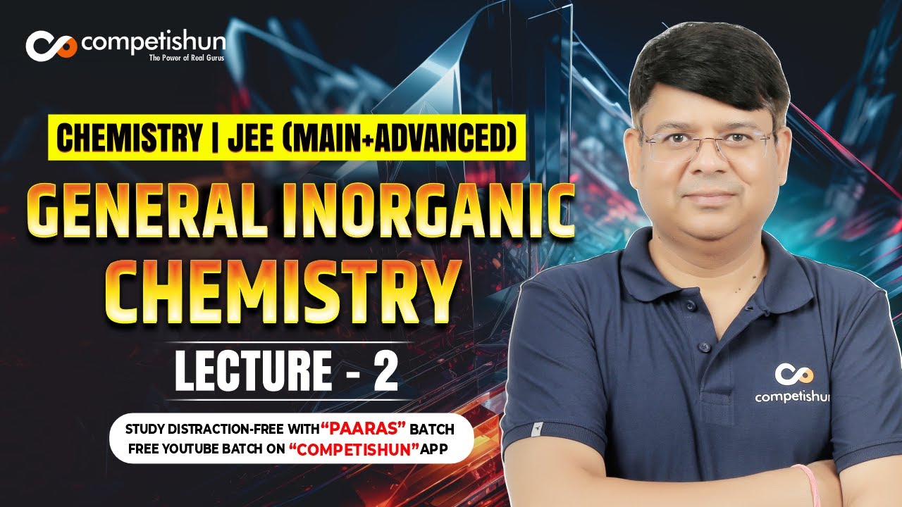 2 General Inorganic Chemistry | Reaction Prediction | IIT JEE Main Advanced | Chemistry Class 12