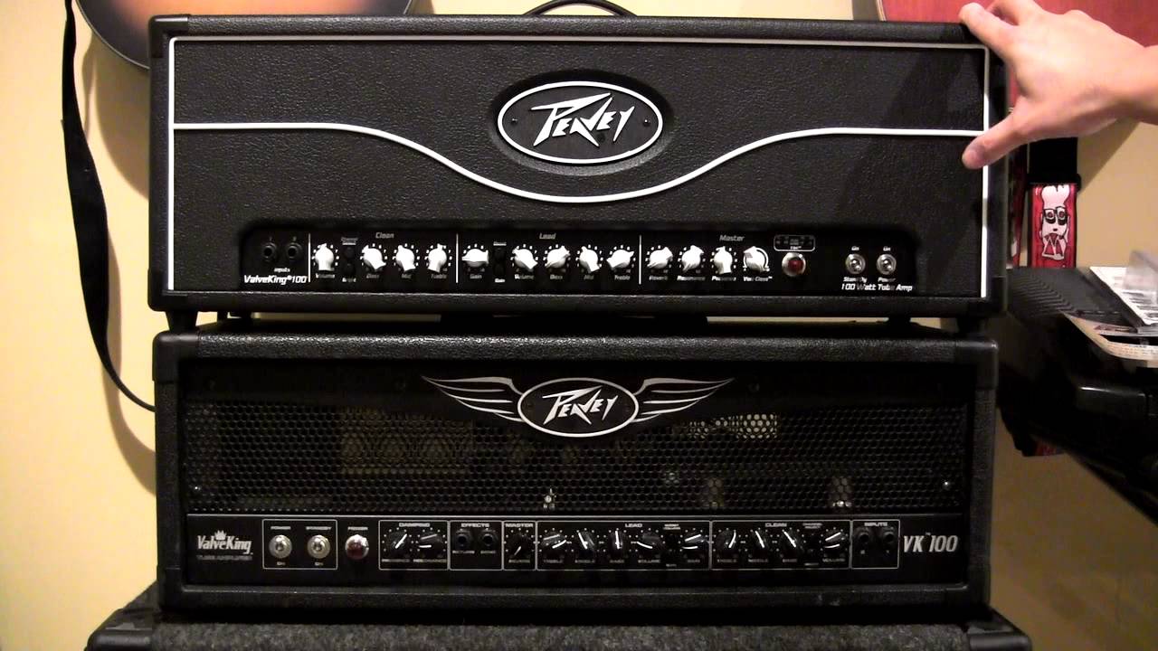 PEAVEY VALVEKING 100 head I/II SHOOTOUT