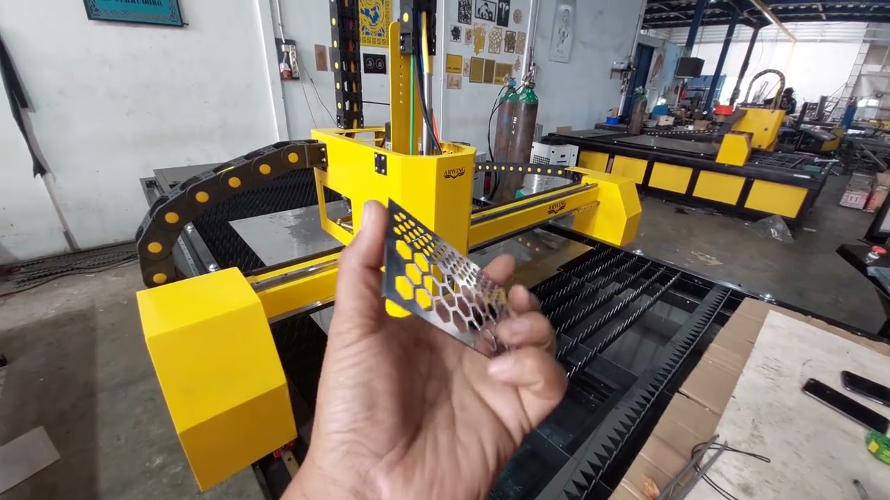 Tes CNC fiber laser 1500w Bp. Prabowo