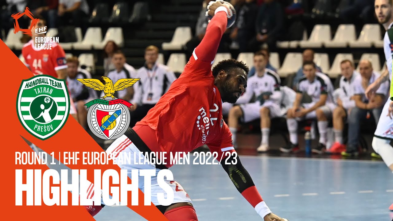 TATRAN Presov vs SL Benfica | Round 1 | EHF European League Men 2022/23